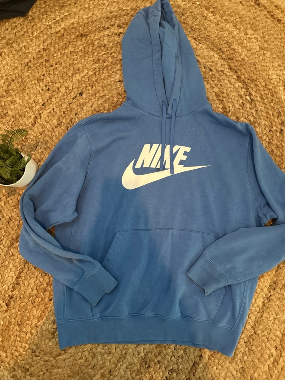 BLUE NIKE HOODIE